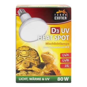 Terra Exotica D3 UV Heat Spot - 80 Watt